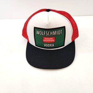 Beco Wolfschmidt Vodka Trucker Hat Mesh Back Snapback Cap One Size